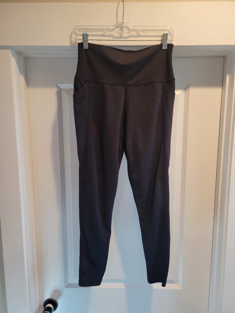 Senita Athletics Black High-Waist Leggings